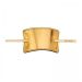 Лимитирана златна барета за коса Balmain Hair Barrette Gold Leather