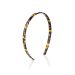 Диадема за коса Balmain Cellulose Acetate Headband Tortoise