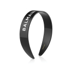 Черно-бяла диадема за коса Balmain Headband Black/White 