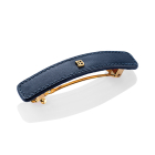 Кожена лимитирана барета Balmain Leather Barrette Cosmic Sapphire C425