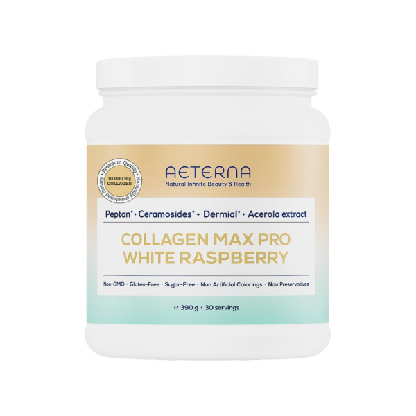 Колаген с малина 390г х 30 дози Aeterna CollagenMaxProWhiteRaspberry
