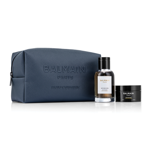 Лимитиран мъжки комплект Balmain Cosmic Bag Blue Set C4 25
