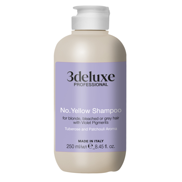 Шампоан Против Жълти Оттенъци 3Deluxe No Yellow Shampoo 250Ml