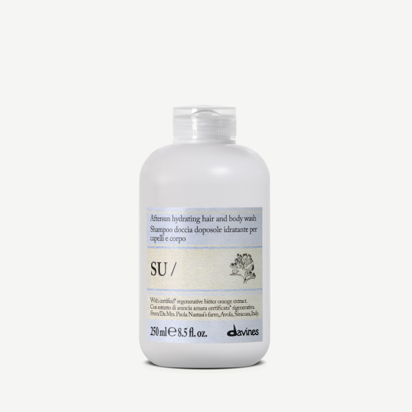 Шампоан за коса и тяло за след слънце Davines SU hair&amp;body shampoo 250