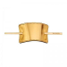 Лимитирана златна барета за коса Balmain Hair Barrette Gold Leather