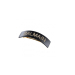 Черна барета с кристали Swarovski / Limited Edition Barrette Pour Chev