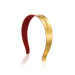 Златна Диадема / Limited Edition Metal Headband Large Gold