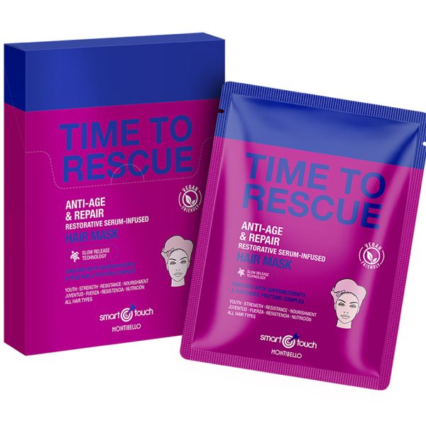 Спа Маска За Коса Montibello Smart Touch Time To Rescue Mask