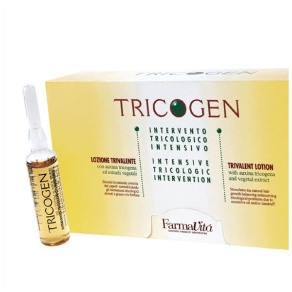 Ампули Против Пърхот И Косопад Farmavita Tricogen 12Х8 Ml