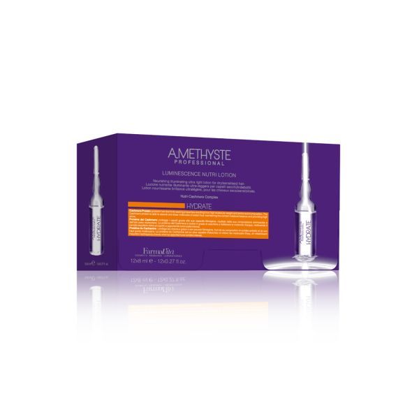 Ампули За Изтощена Коса Amethyste Hydrate 12X8 Ml