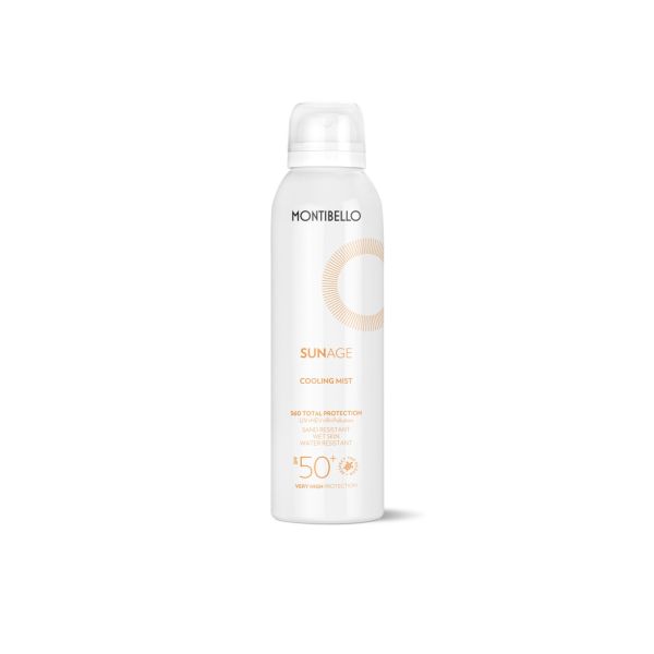 Слънцезащитен, охлаждащ спрей за тяло  Montibello SUNAGE SPF50 200ml