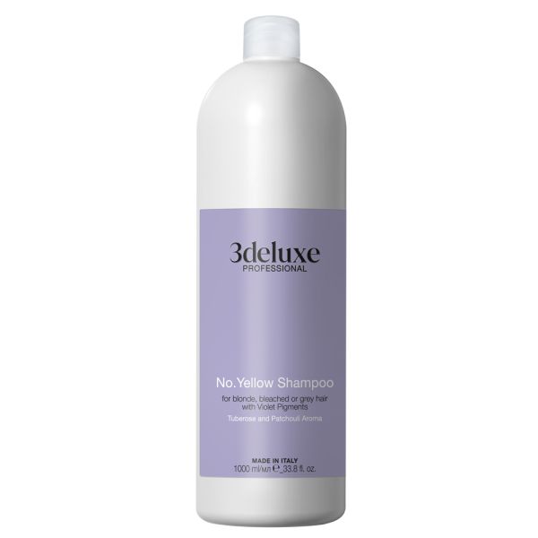 Шампоан Против Жълти Оттенъци 3Deluxe/No Yellow Shampoo 1000Ml