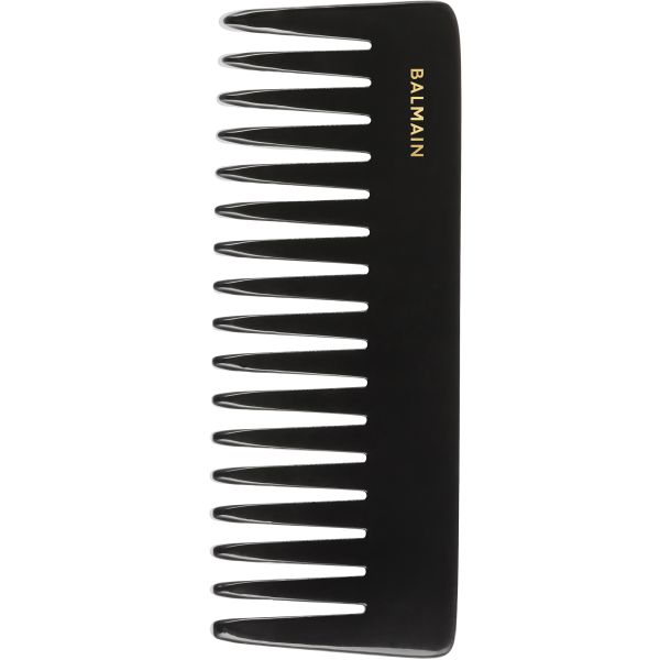 Двуцветен Гребен За Разресване Balmain Hair Texture Comb Black / White