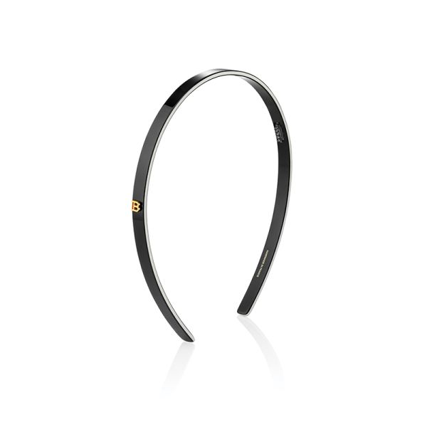 Диадема за коса Balmain Cellulose Acetate Headband Black