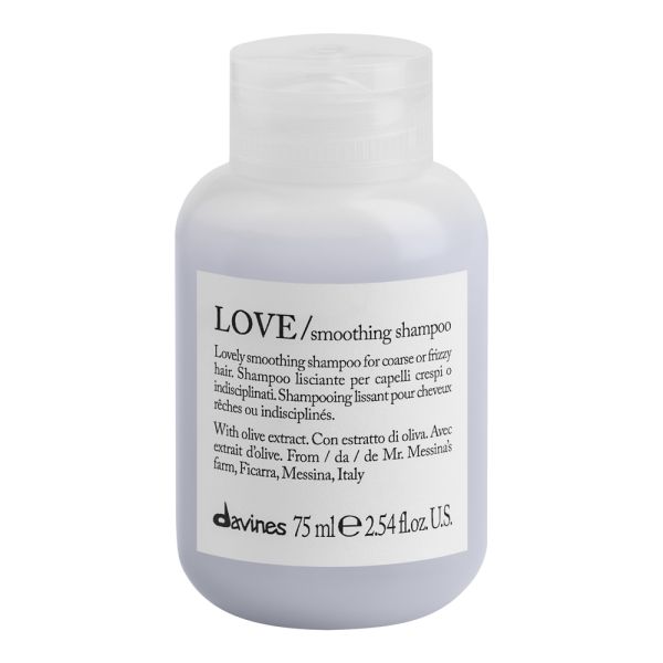 Изглаждащ  шампоан за непокорна коса Davines Love Smooth Shampoo 75ml