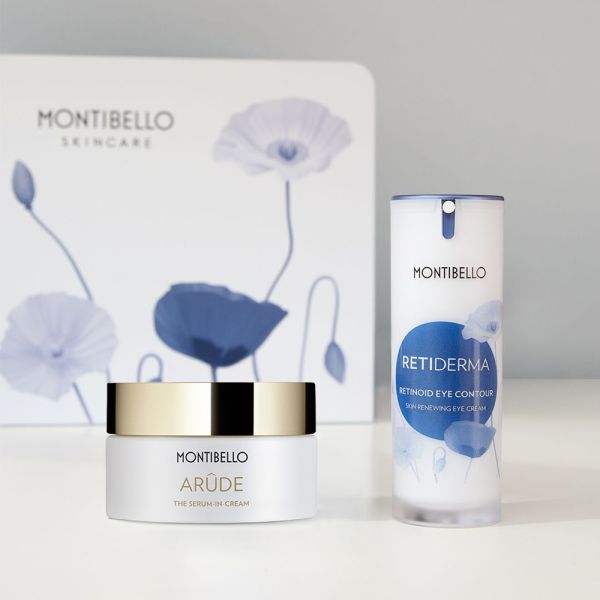 Подаръчен комплект Montibello Skin Care Arude Serum in Cream Bloom