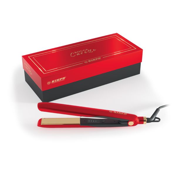 Преса За Коса Kiepe Caresse Straightener Red