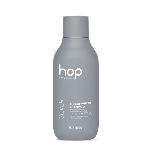 Шампоан за сива бяла коса Montibello Hop Silver White Shampoo 300ml