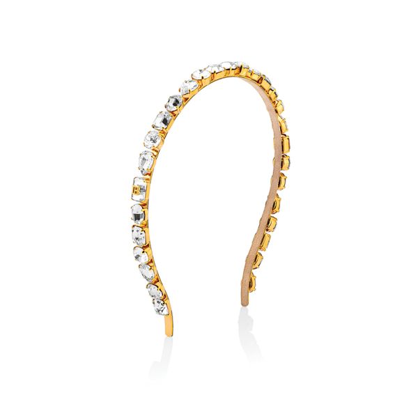 ДИАДЕМА СЪС SWAROVSKI / ECLAT HEADBAND SMALL SILVER/GOLD FW23