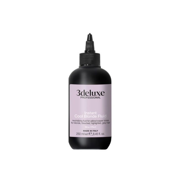 Неутрализиращ флуид за руса коса 250мл 3DELUXE INSTA COOL BLONDE