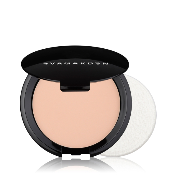 EVAGARDEN LUXURY COMPACT POWDER 884 SOFT PINK ПУДРА ЗА ЛИЦЕ