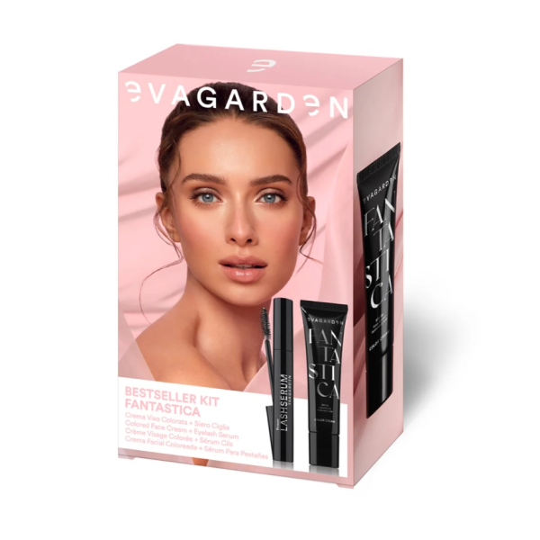 Комплект BB крем + Серум за мигли EVAGARDEN FANTASTICA KIT