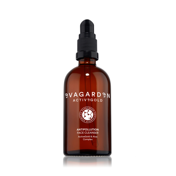 Почистващ гел за лице EVAGARDEN ActiveGold Antipollution Face Cleanser