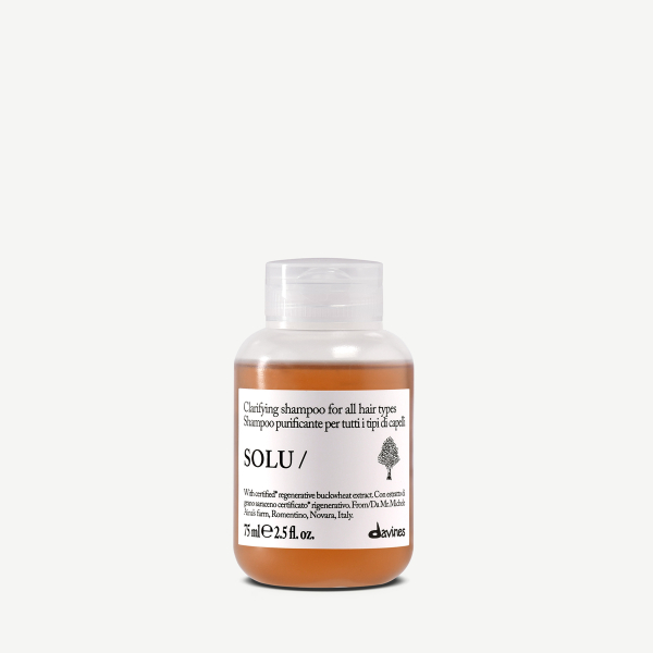 Дълбокопочистващ шампоан Davines SOLU Shampoo 75ml