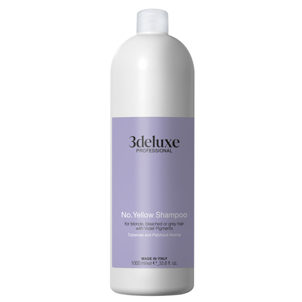 Шампоан Против Жълти Оттенъци 3Deluxe/No Yellow Shampoo 1000Ml